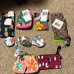 Bundle Vera Bradley Colorful Patterned Accessories
